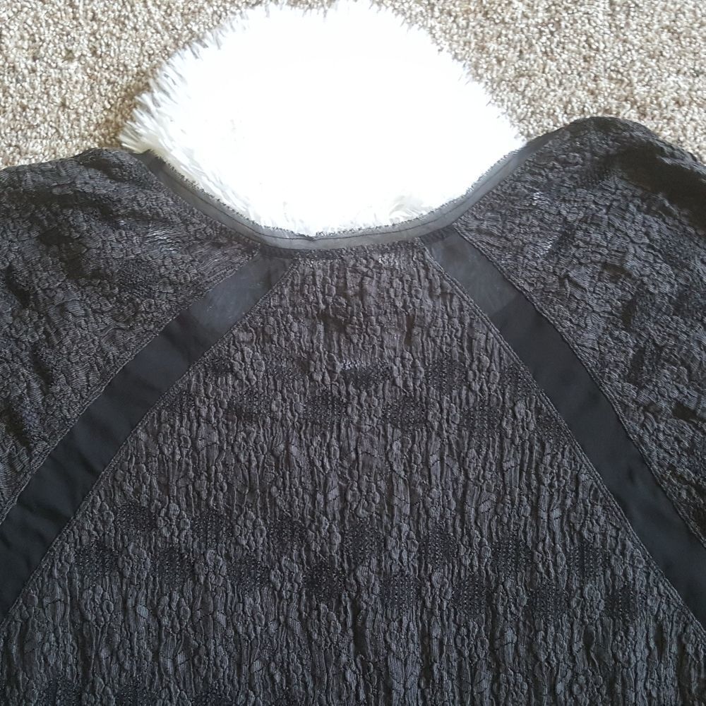 Free People lace shirt Size Medium - Picture 2 of 8